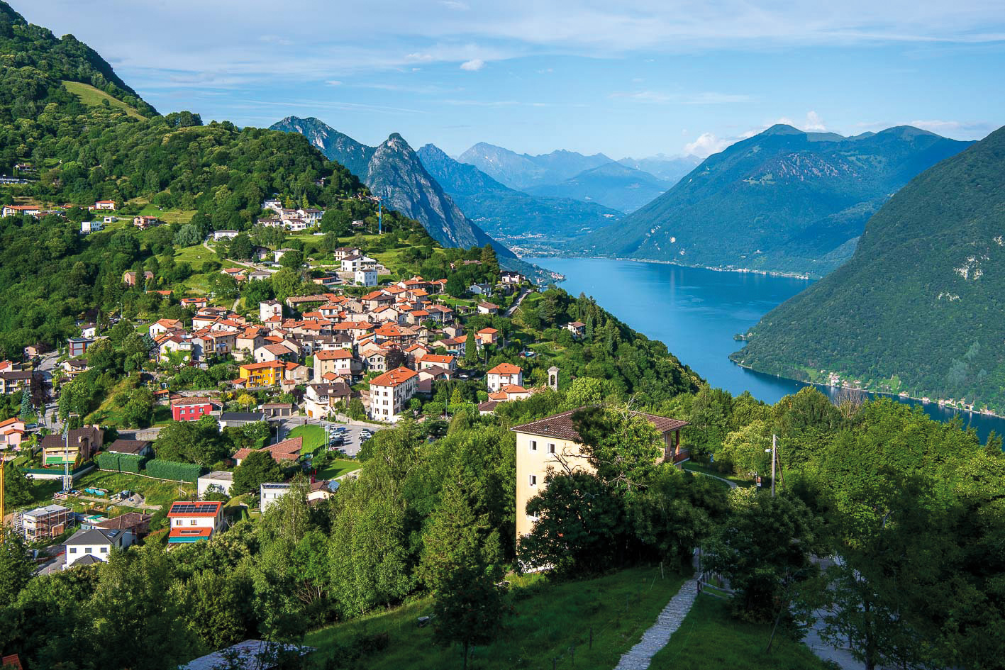 Il Clou rouge 2026 ha preso avvio a Brè sopra Lugano
